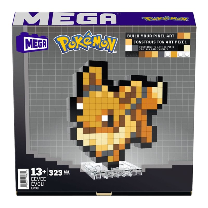 Pixel Art 3D : Pokemon - Evoli