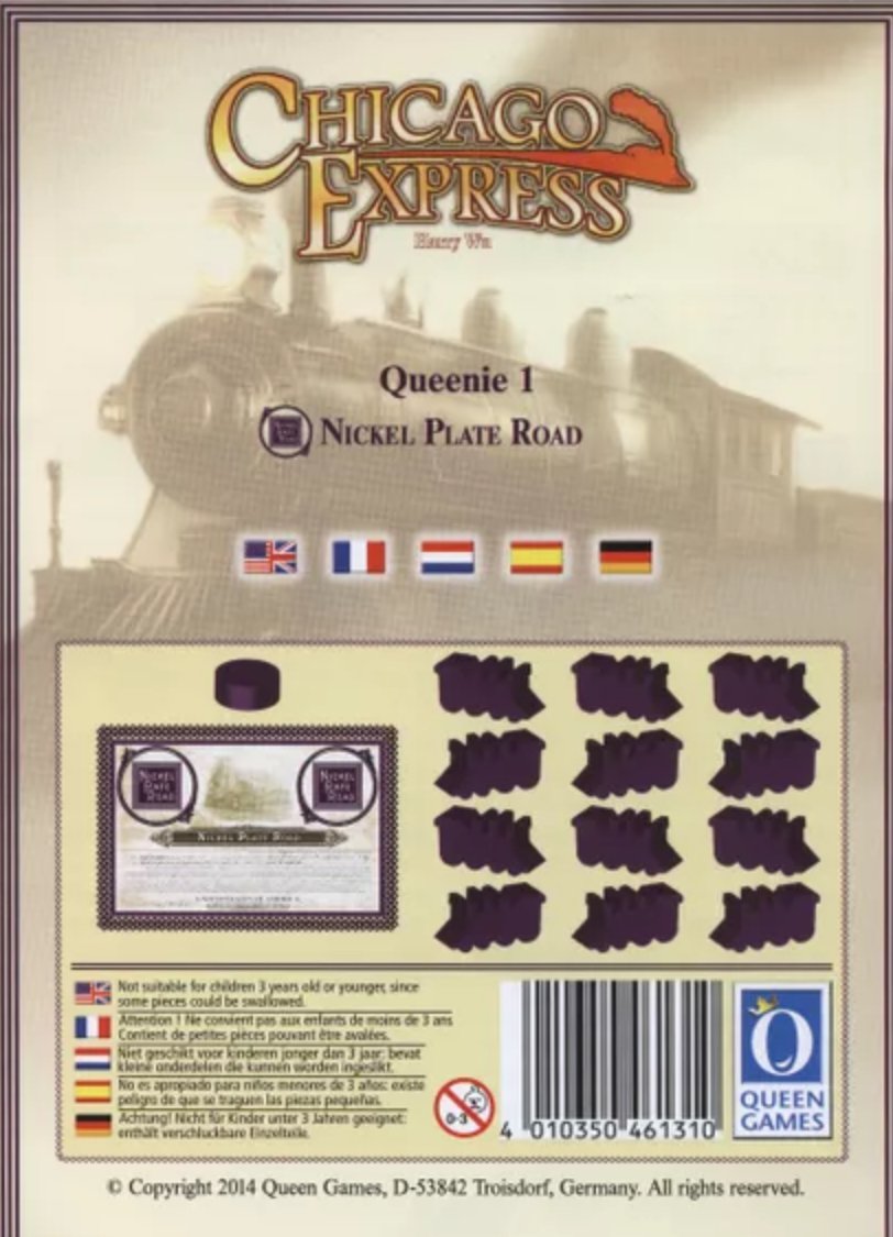 Chicago Express - Queenie #1 - Nickel Plate Road Expansion
