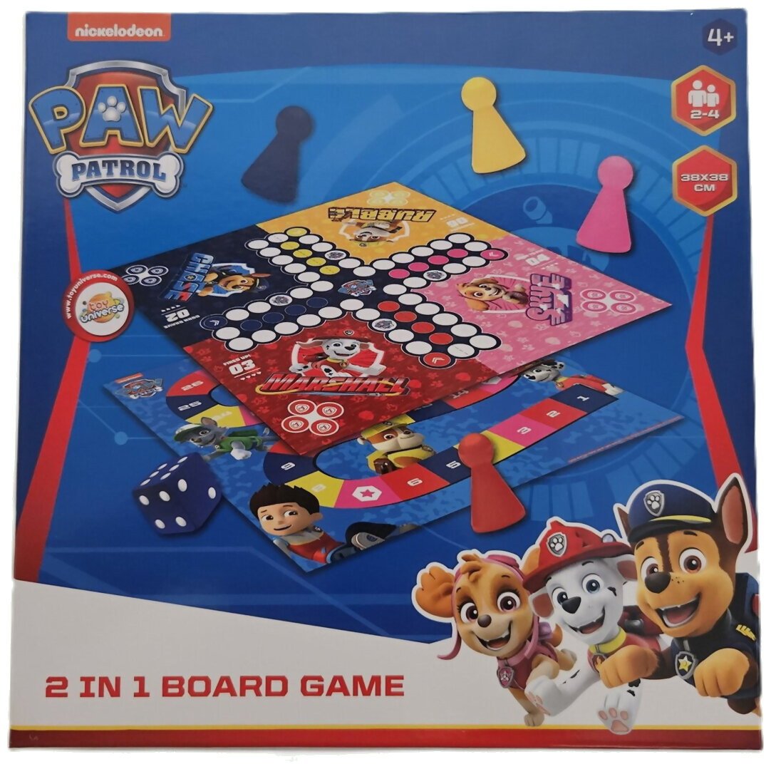 2 In 1 Board Game - Paw Patrol