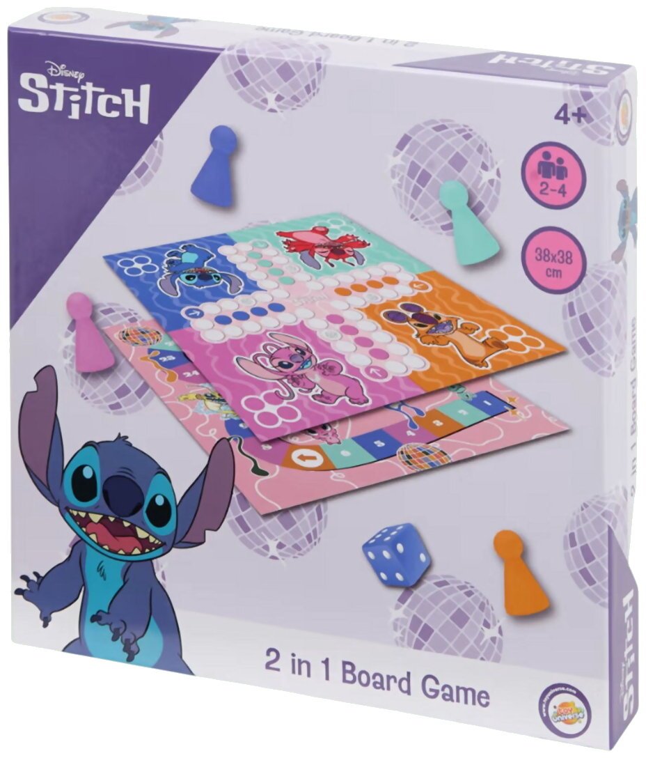 2 In 1 Board Game - Stitch