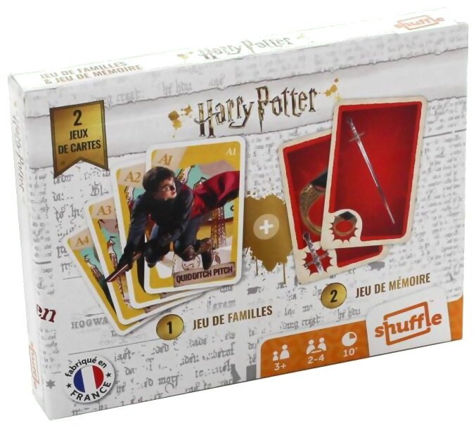 2 Jeux De Cartes Harry Potter - Jeu de familles - jeu de mémoire
