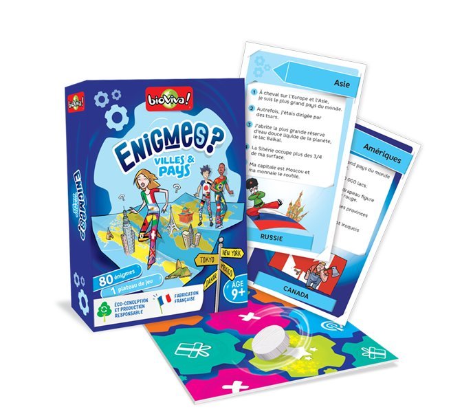 Enigmes - Villes et Pays