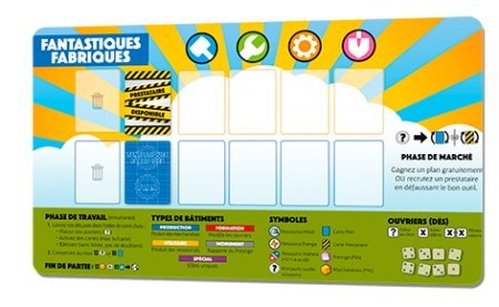 Fantastiques Fabriques - Extension "Tapis de Jeu en Néoprène / Playmat"