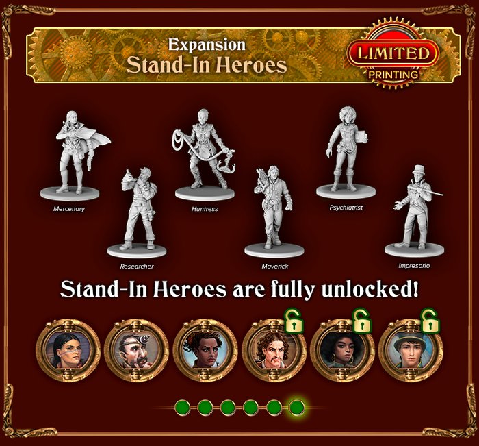 City of the Great Machine - Extension "Stand-In Heroes"