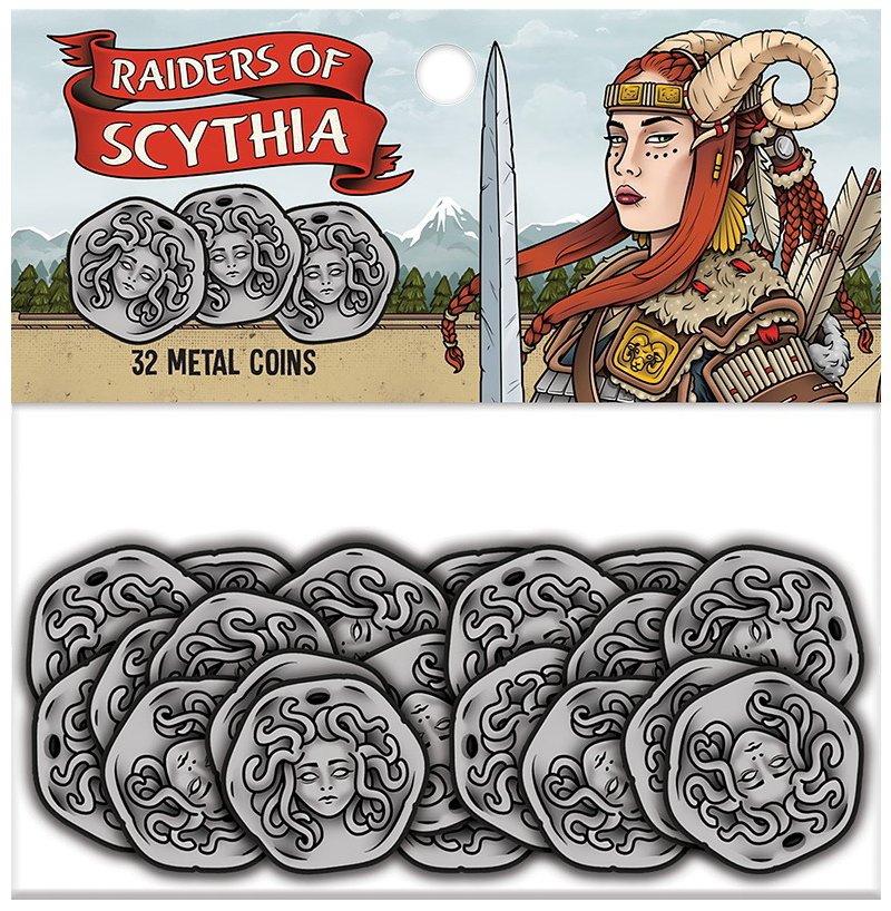 Pillards de Scythie - Extension "Pièces de Monnaie en Métal"