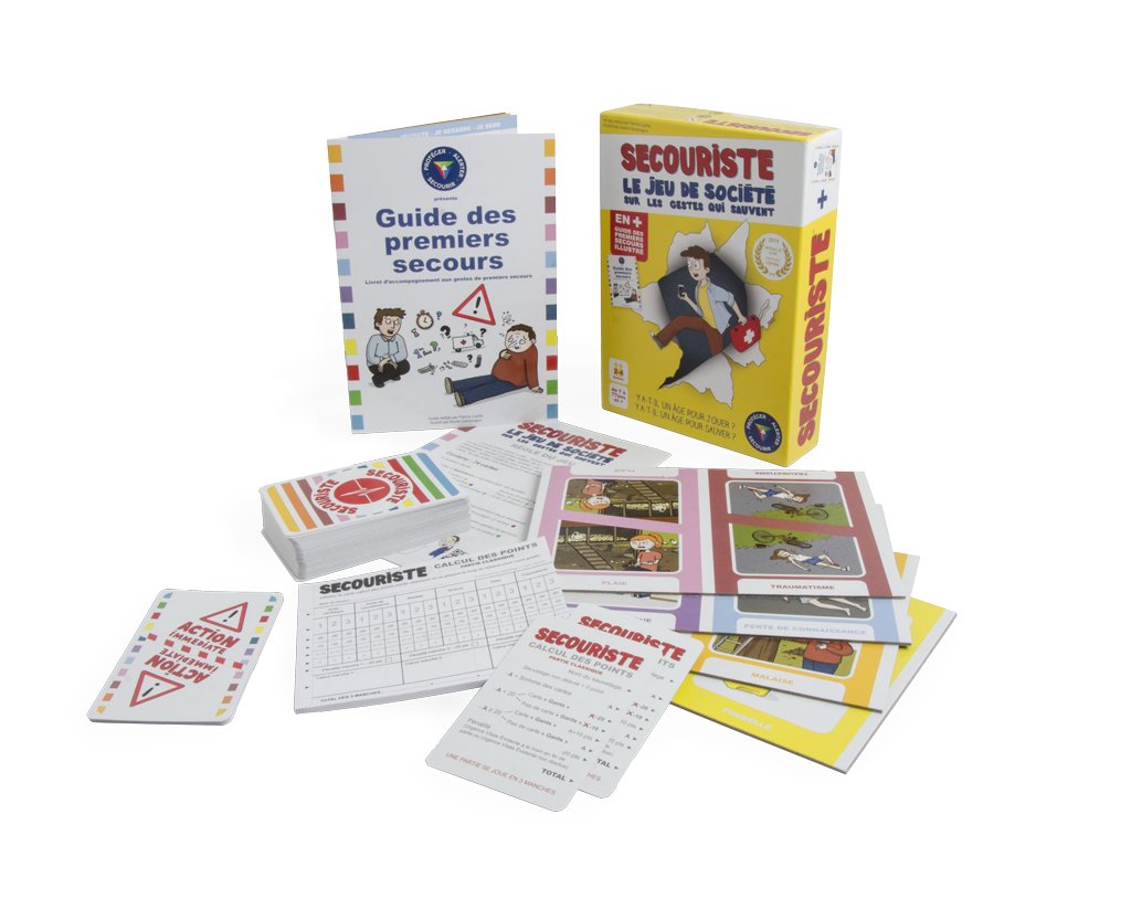 Secouriste - Le jeu de société sur les gestes qui sauvent