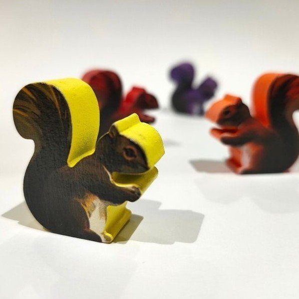 Bosk - Goodie "4 Écureuils en Bois"