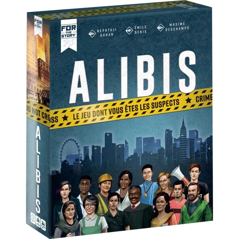 Alibis - Le jeu dont vous êtes les suspects