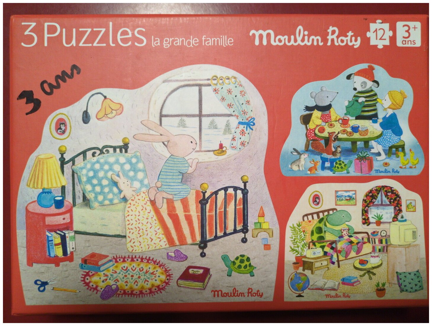 3 Puzzles La Grande Famille