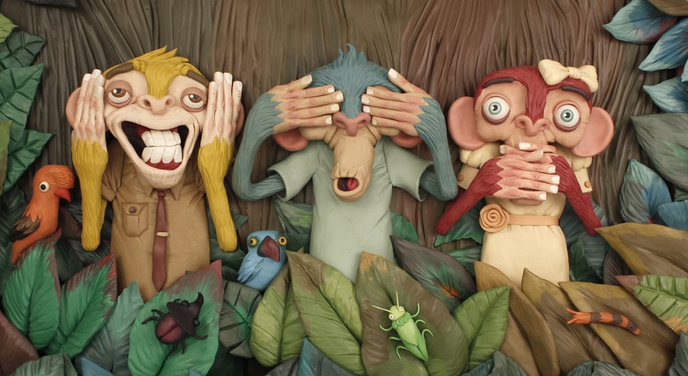 Photo: 3 Singes