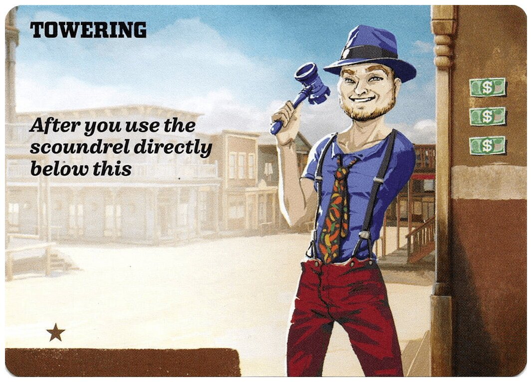 3000 Scoundrels - Towering Promo Card