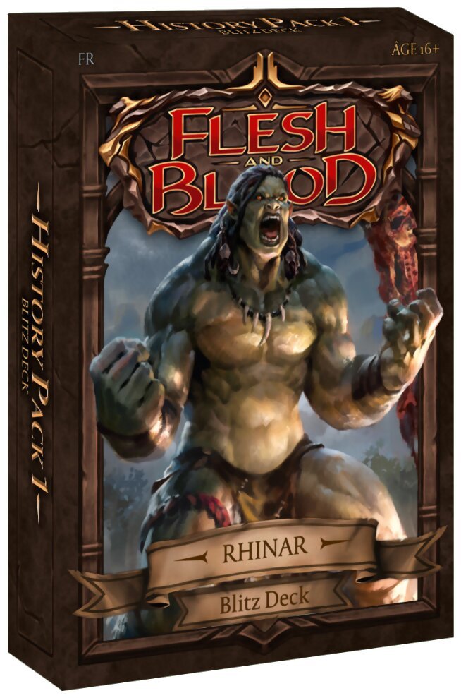 Flesh and Blood TCG - Blitz Deck - Rhinar - History Pack 1