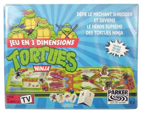 Tortues Ninja - Jeu En 3 Dimensions