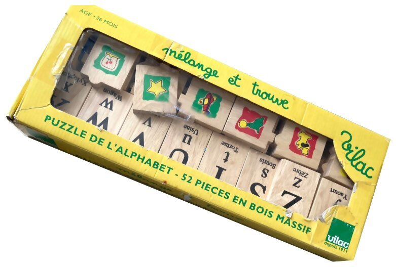 Mélange et trouve - Puzzle de l'alphabet