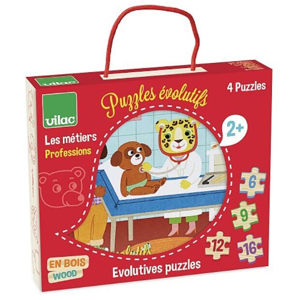 Puzzles évolutifs - Les Métiers