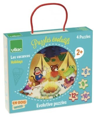 Puzzles Évolutifs - Les Vacances