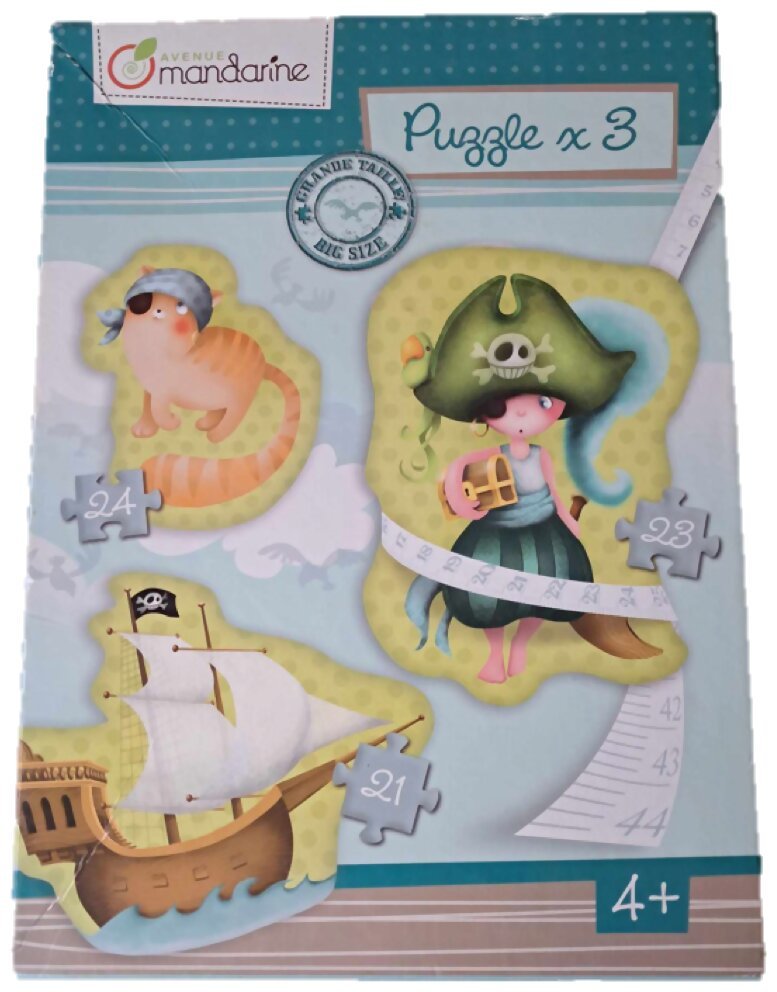 Photo: 3 puzzles XL : Pirates