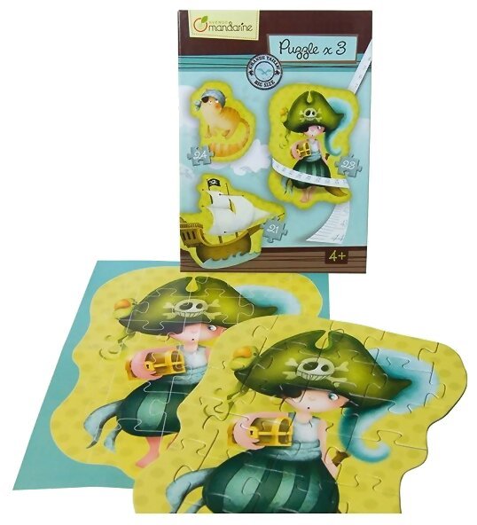 3 puzzles XL : Pirates