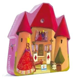 Puzzle - dame de coeur - 54 Pièces