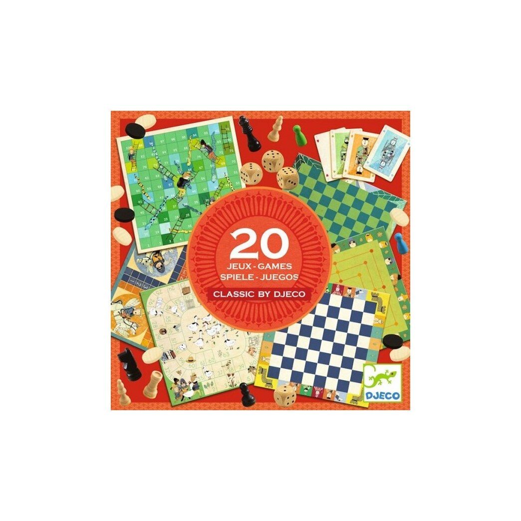 Coffret 20 Jeux Classiques