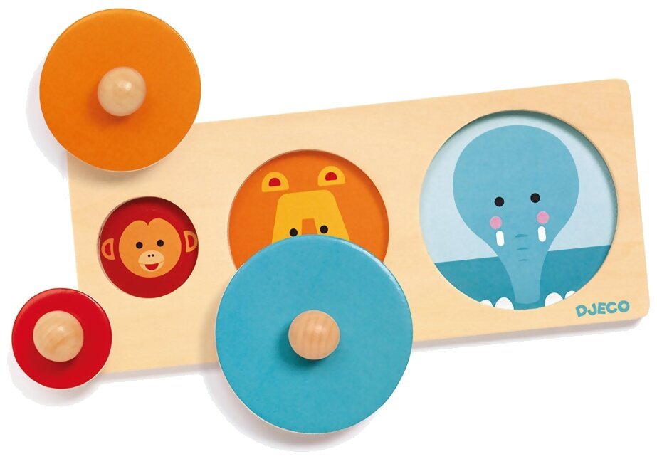 Puzzle d'encastrement - Biga Basic - 3 pièces