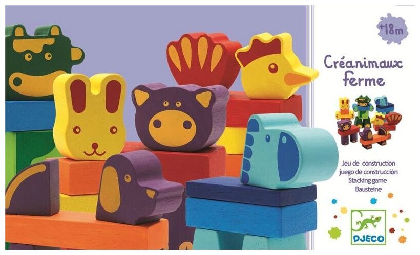 Créanimaux Ferme - jeu de construction