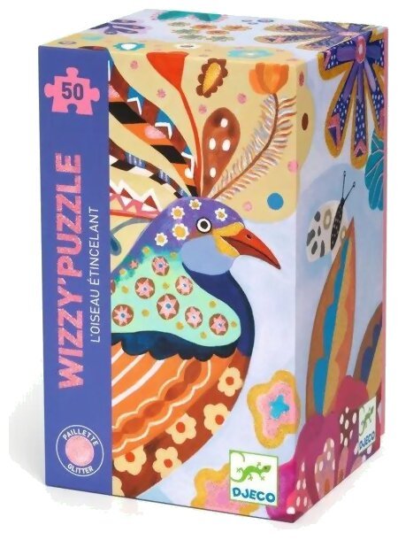Wizzy Puzzle - L'Oiseau étincelant - 50 Pièces