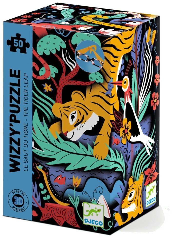 Wizzy Puzzle - Le Saut du Tigre - 50 Pièces