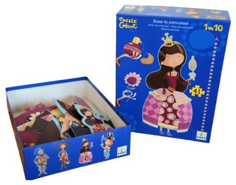 Puzzle Géant - Rose La Princesse - 41 Pièces