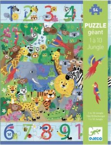 Puzzle Géant - Géant 1 à 10 Jungle