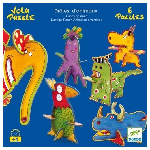Volu Puzzle - Drôles D'Animaux
