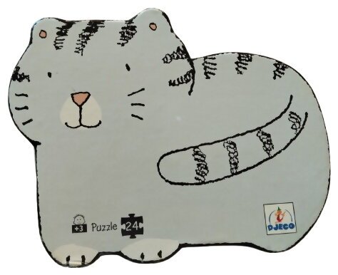 Puzzle Silhouette - Les Chats Dans Leur Salon - 24 pièces