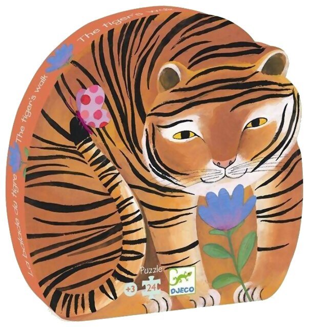 Puzzle Silhouette - La Balade Du Tigre - 24 pièces