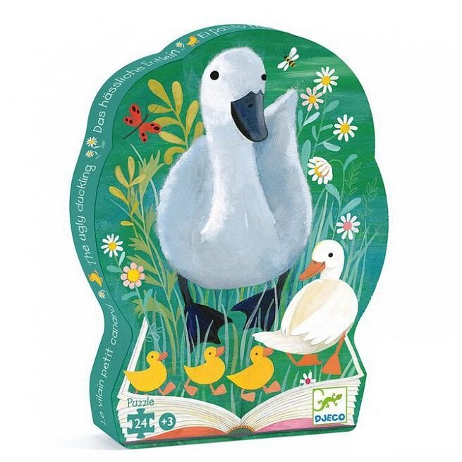 Puzzle Silhouette - Le Vilain Petit Canard - 24 pièces