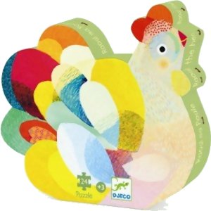 Puzzle Silhouette - Raoul ma Poule - 24 pièces