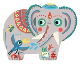 Puzzle silhouette - Haathee, The Elephant
