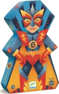 Puzzle Silhouette - Laser Boy - 36 pièces