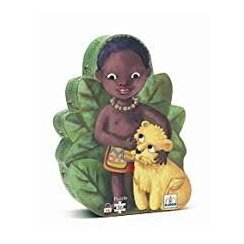 Puzzle Silhouette - Petit Africain - 36 pièces