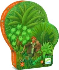Puzzle Silhouette&nbsp;- Dans la Jungle - 54 Pièces