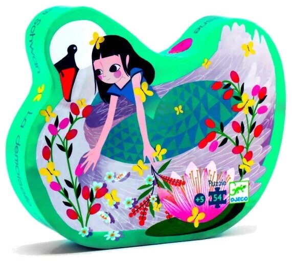 Puzzle - La Demoiselle Au Cygne - 54 Pièces