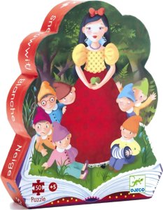 Puzzle Silhouette - Blanche Neige - 50 pièces