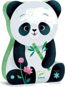 Puzzle silhouette - Leo le Panda - 24 Pièces