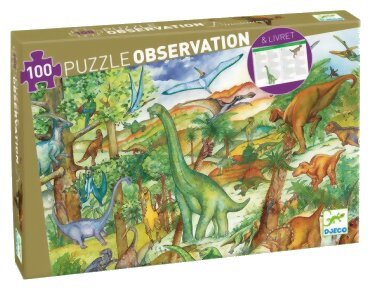 Puzzle Observation - Dinosaures
