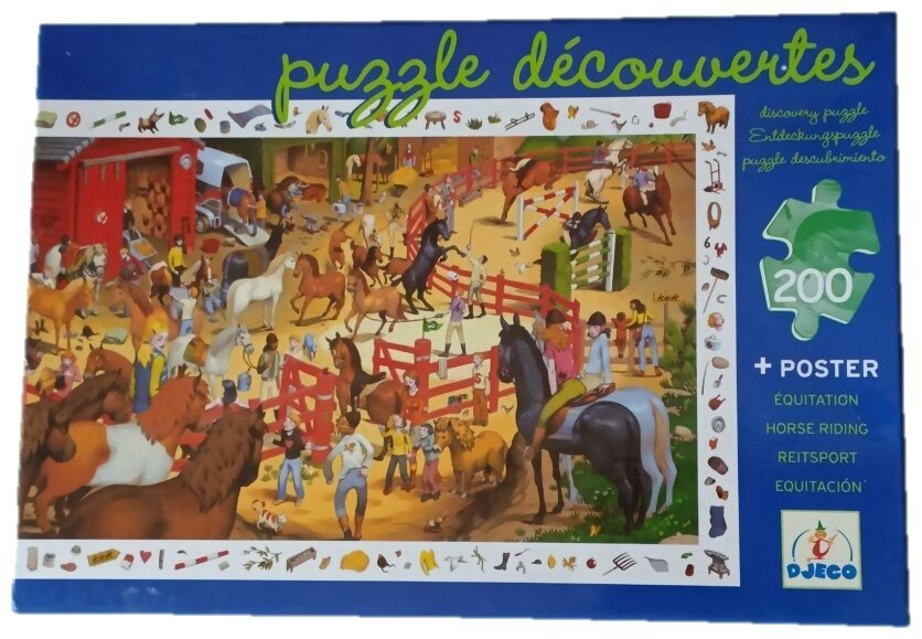 Puzzle observation : Equitation