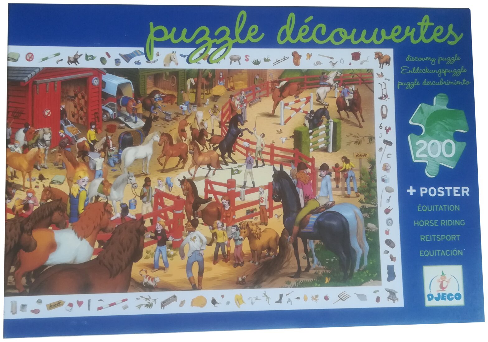 Puzzle observation : Equitation