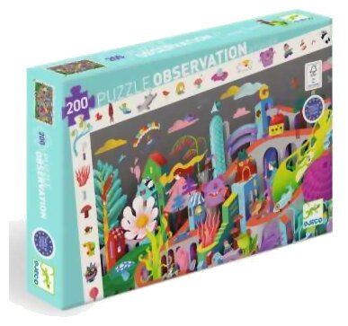 Puzzle Observation - Crazy Town - 200 pièces
