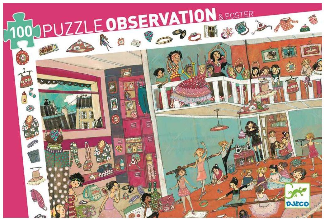 Puzzle Observation - Danse - 100 pièces