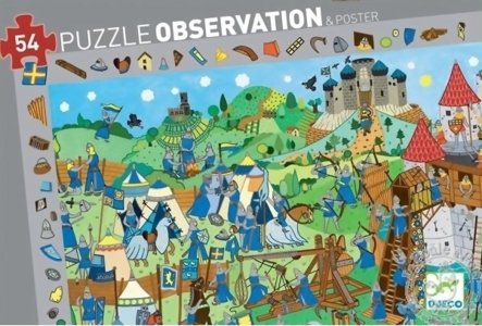 Puzzle Observation : Chevaliers