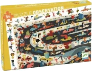 Puzzle Observation&nbsp;: Rallye Automobile - 54 Pièces