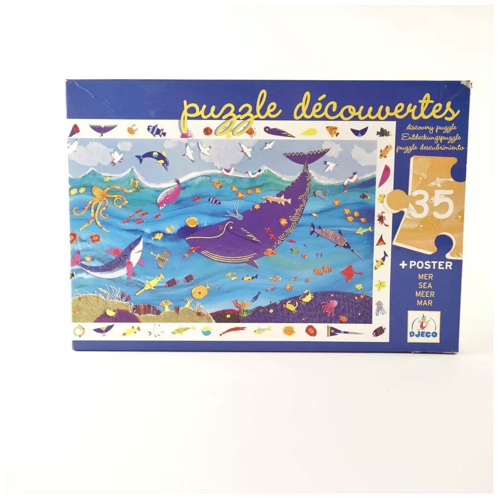 Puzzle découvertes mer